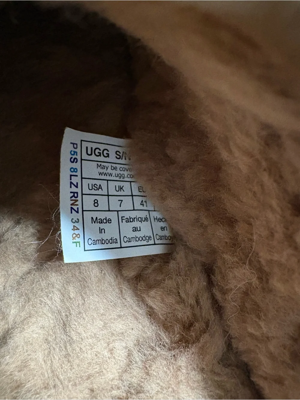 UGG men’s tasman